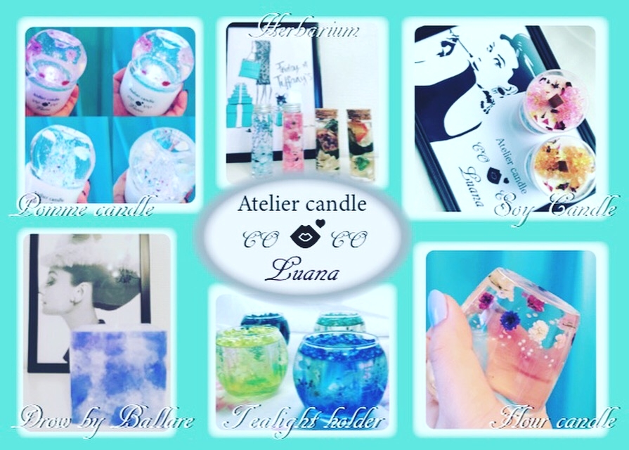 福岡キャンドル教室　Atelier candle coco Luana