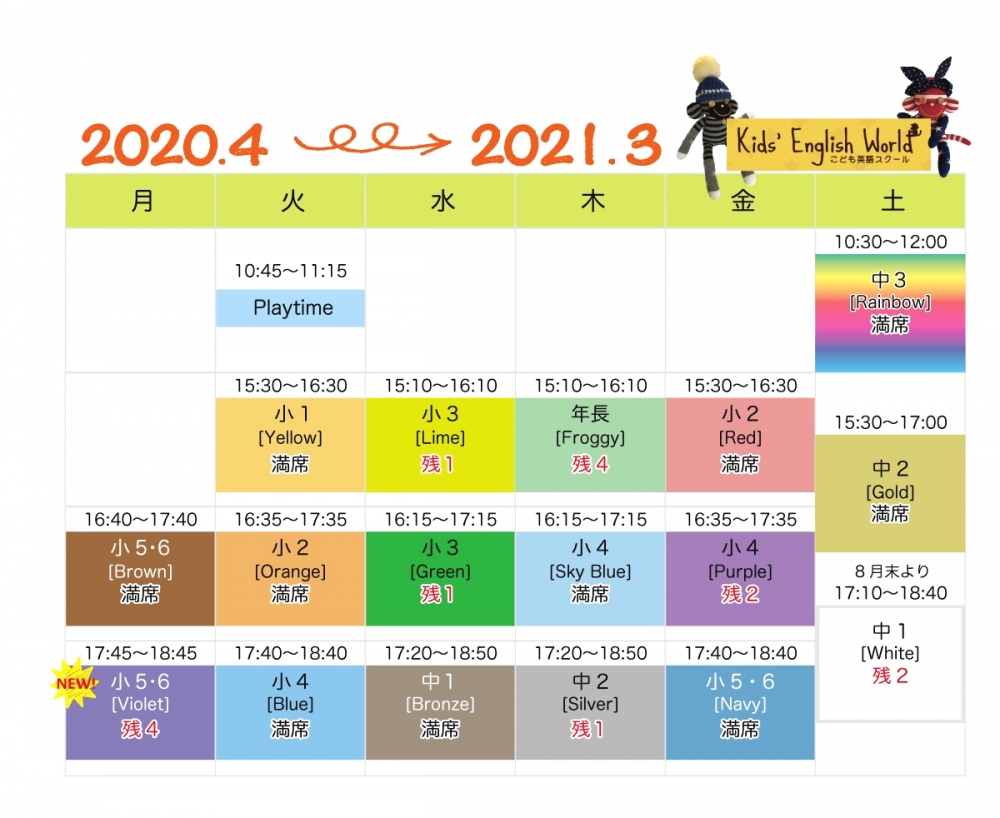 Kids' English World こども英語教室　大分市高江ニュータウン_18