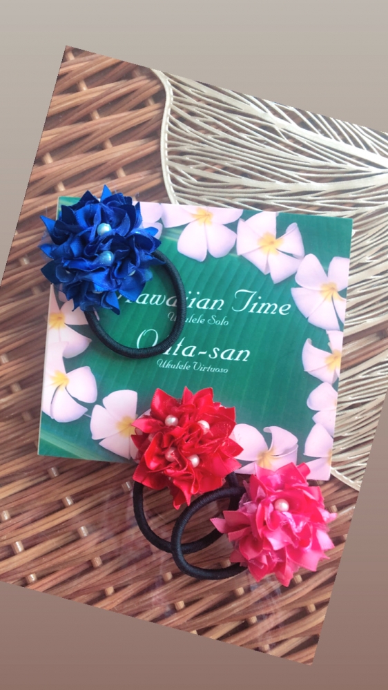 リボンレイ教室　Hawaiian craft m-nori._3