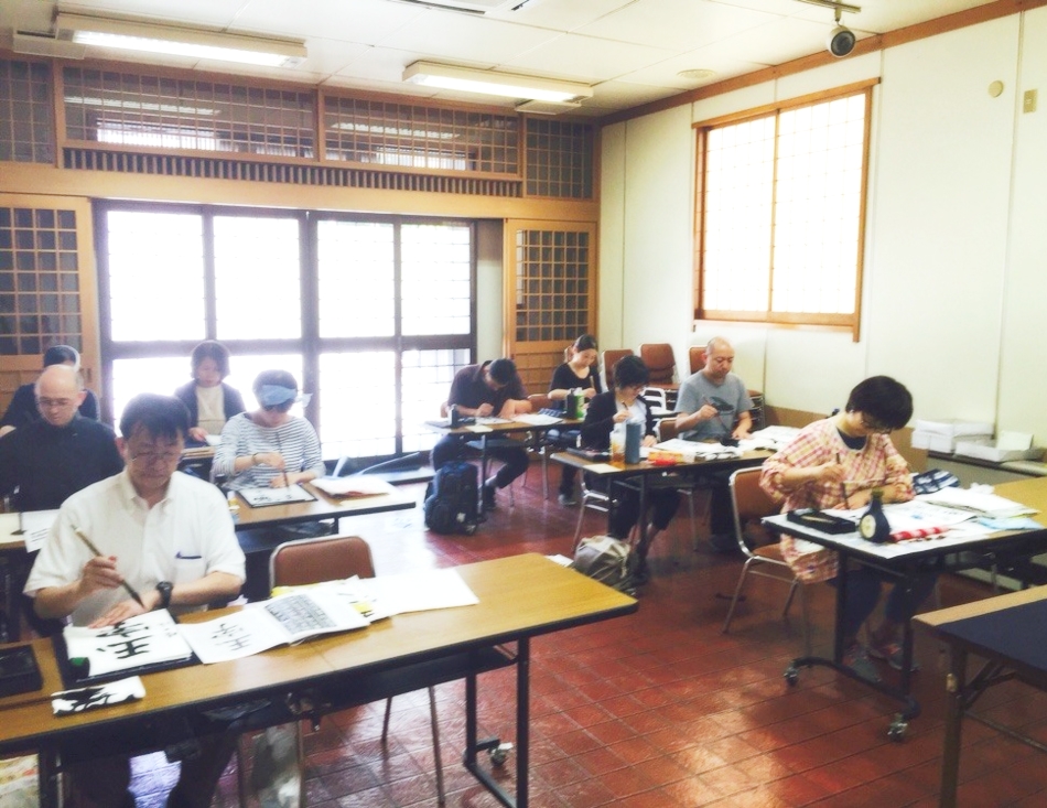 森岡静江　書の教室「青鳥会」新大久保教室_3