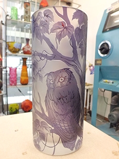 ガラス工芸サンドブラスト本部教室_5