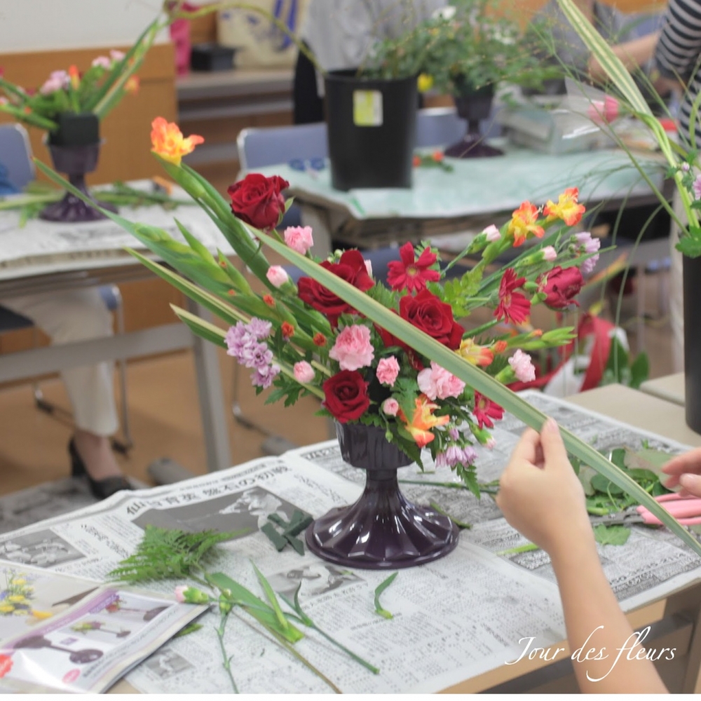 銀座勝どきのお花教室_4