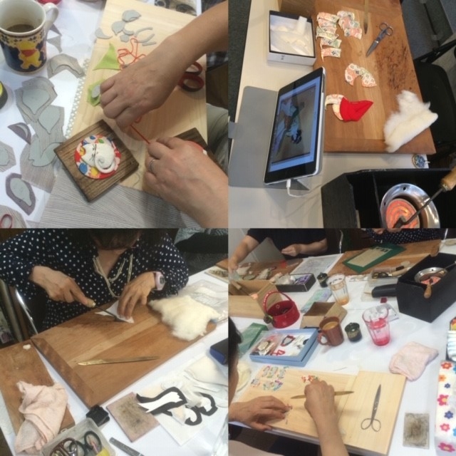 絵布包楽（ENUBOULLA）＆さんぽみち　美術押絵と日本画教室工房　_1