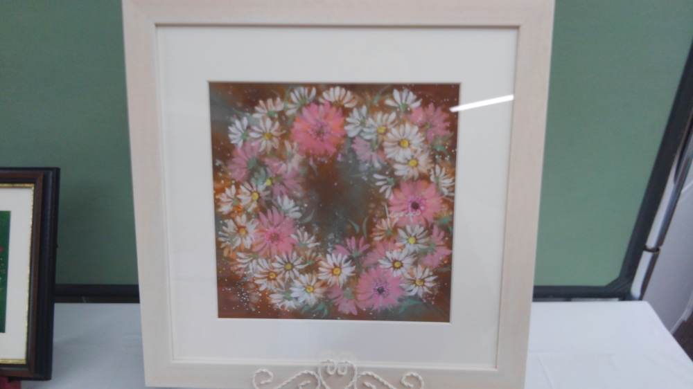 花の絵🌼ファンタジック水彩画_1