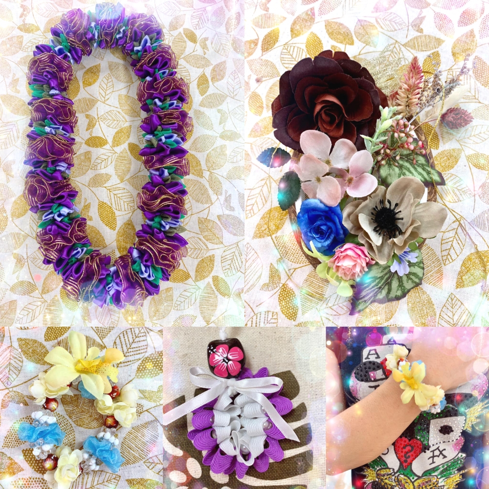 ハワイアンリボンレイ教室_3