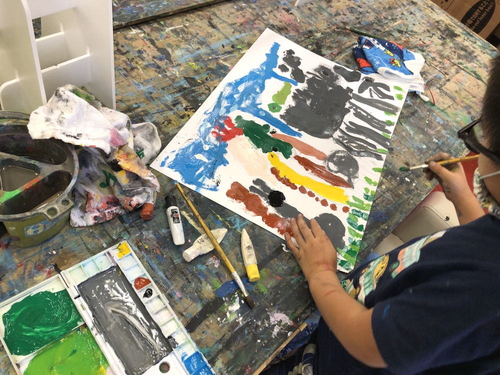 おえかき教室パレット