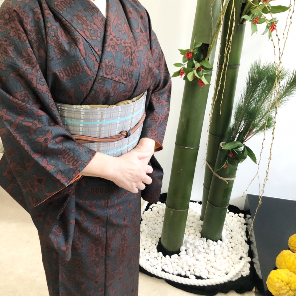 着物　結 石田節子流着付け教室岐阜認定校