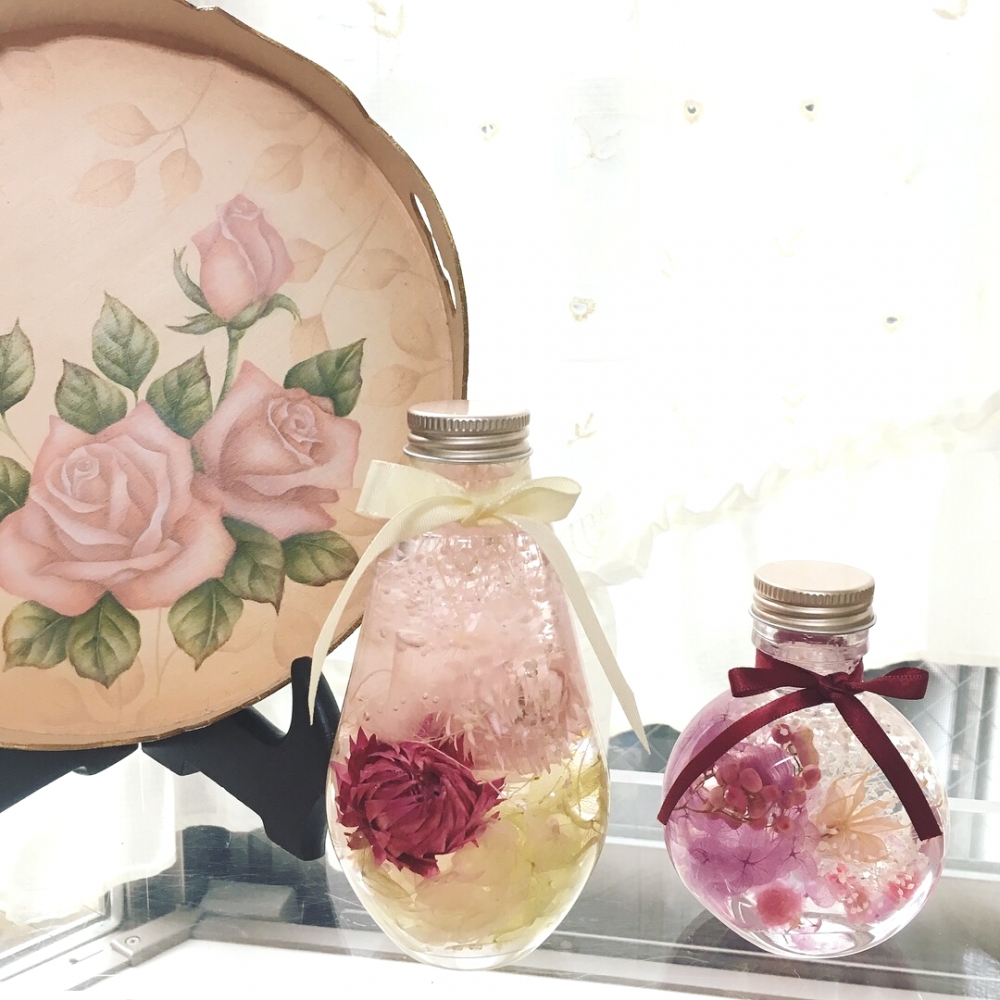 ハーバリウムとトールペイント教室 milky-palette_4