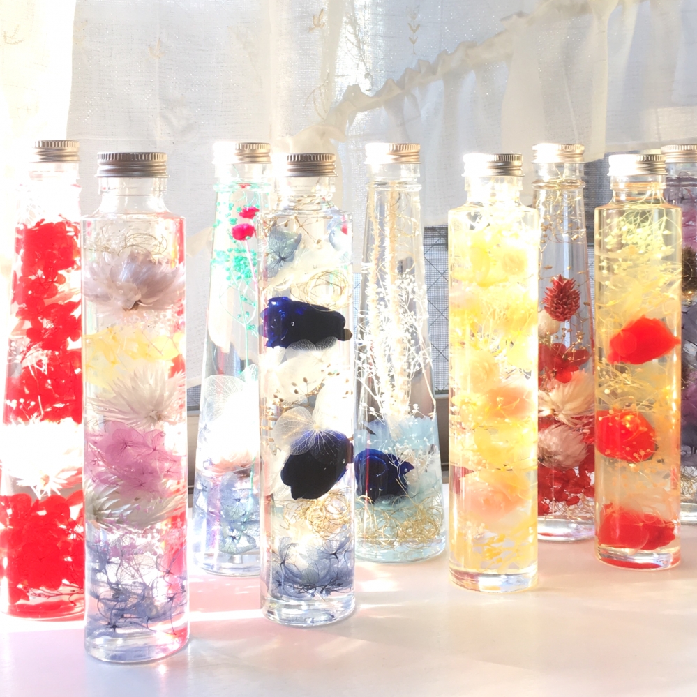 ハーバリウムとトールペイント教室 milky-palette_2